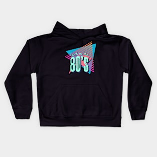 80's Retro Fashion - Bold Back To The 80's Print, Iconic Party Wear, Great for Retro-Themed Events & Gifts Kids Hoodie